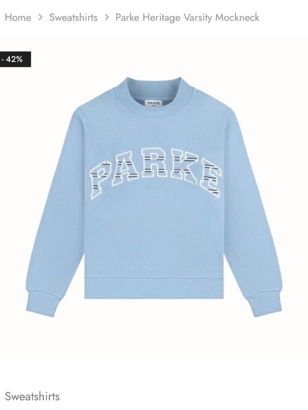 NWT Parke x Maggie and Emma Collab Sweatshirt - Picture 2 of 6
